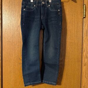 Silver Jeans Co. Indigo Denim Sasha Skinny Jeans Girls Size 4 (adjustable waist)